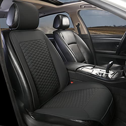 Black Panther Car Seat Cover, 1 Piece Universal Sideless Driver Seat Protector, Universal Fit 95% Vehicles, Without Lumbar Support (Black) - Image 1