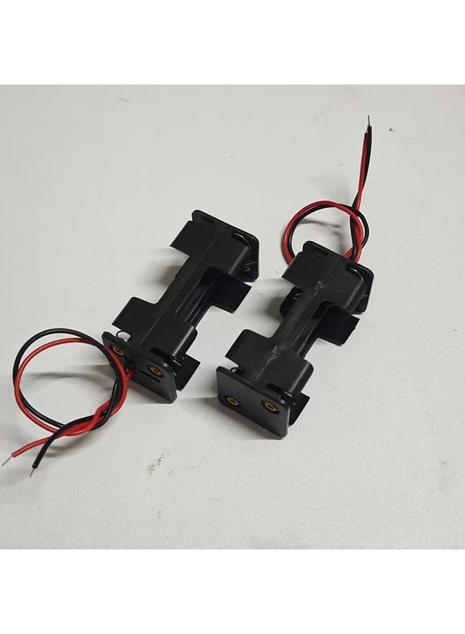 4 Pack No 7 Battery Holder 4 Section Back To Back Storage Box Organizer - Image 2