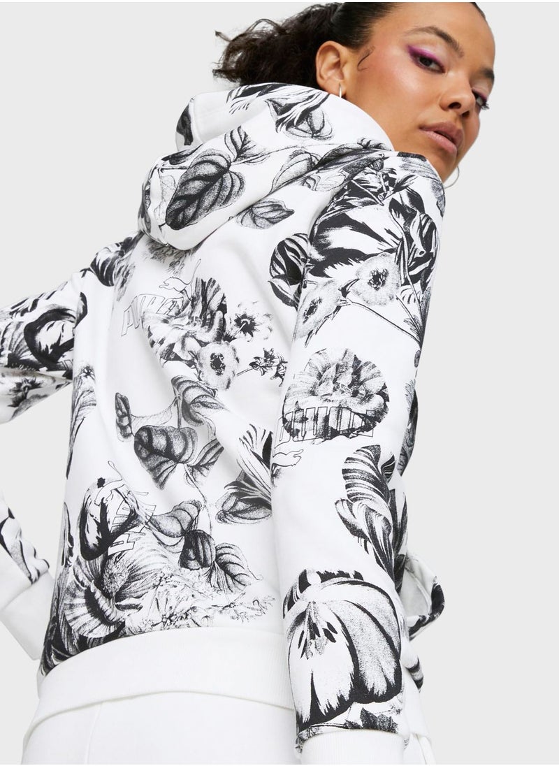 PUMA - Ess+ Frozen Flower Women Sweater - Image 1