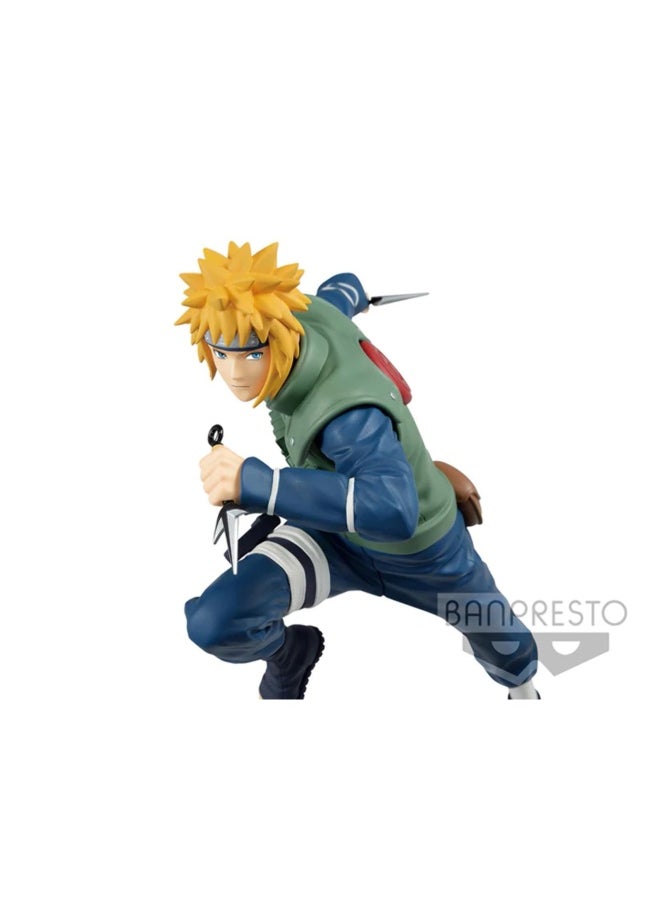 Banpresto - Banpresto Vibration Stars Naruto Shippuden Minato Namikaze Figure (18 cm) - Image 1