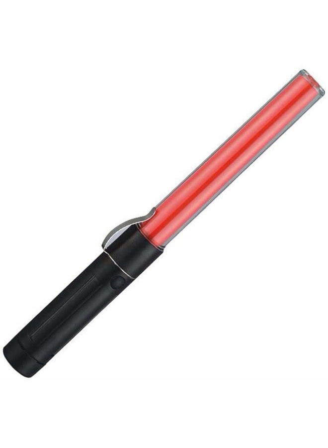 Samdo Magnet Wand Baton Traffic Control Road Safety Lamp Military Survival LED Light Stick RED 133010 - Image 1