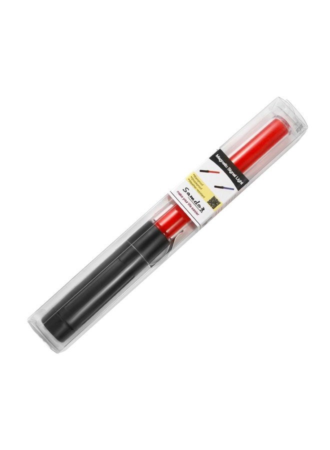 Samdo Magnet Wand Baton Traffic Control Road Safety Lamp Military Survival LED Light Stick RED 133010 - Image 4