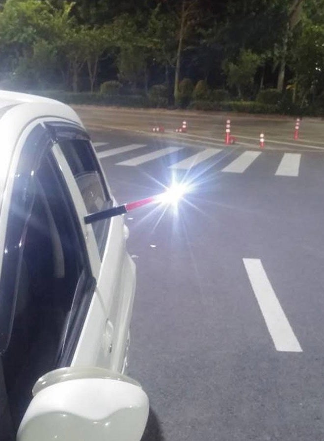 Samdo Magnet Wand Baton Traffic Control Road Safety Lamp Military Survival LED Light Stick RED 133010 - Image 3