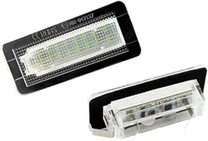 Wivplex 2PCS Car License Plate Light for Benz and Smart - Image 1