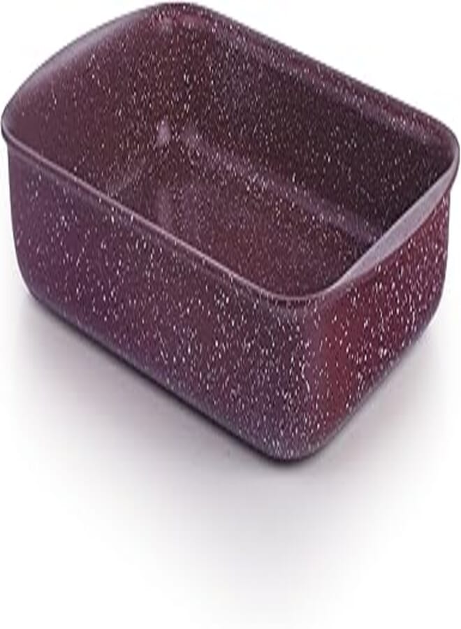 Top Chef Granite Oblong Tray ,Burgundy ,30CM