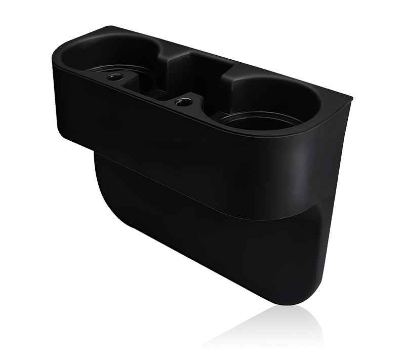 MIKANIX Multifunctional Car Cup Holder & Mobile Device Organizer I Vehicle Storage for Bottles, Cups & Smartphones I Car Interior Accessories Universal for All Cars | SUVs | Van - Image 1
