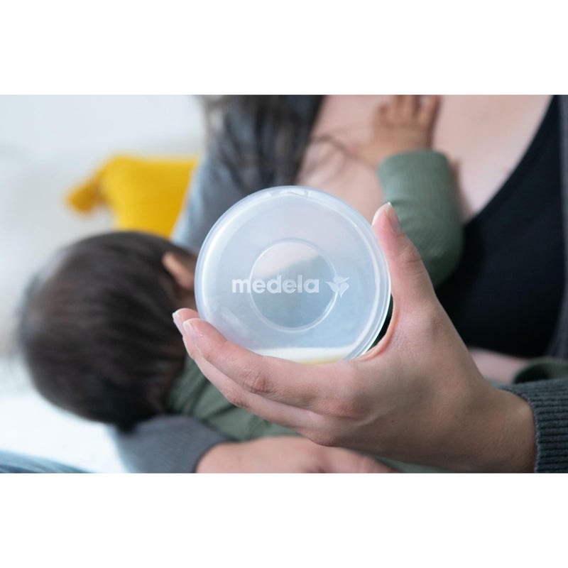 Medela أصداف جمع حليب الثدي من ميديلا، أكواب جمع للرضاعة الطبيعية مصممة لالتقاط حليب الثدي الزائد، 2-قطعة - Image 2