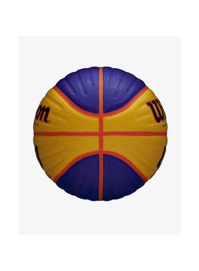 ويلسون كرة سلة FIBA ​​3x3 (نسخة مطابقة للأصل) – كرة سلة بنمط رسمي مخصصة لمنافسات 3x3، والملاعب الخارجية، وكرة السلة في الشوارع، والألعاب الترفيهية، وجلسات التدريب، وتطوير المهارات، وتدريبات الفرق، واللعب التنافسي. - Image 3