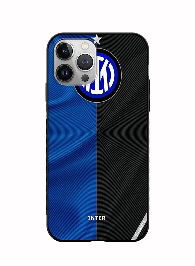VR CREATIVE Protective Case Cover For Apple iPhone 12 Pro Inter Milan Logo Design Multicolour - Image 1
