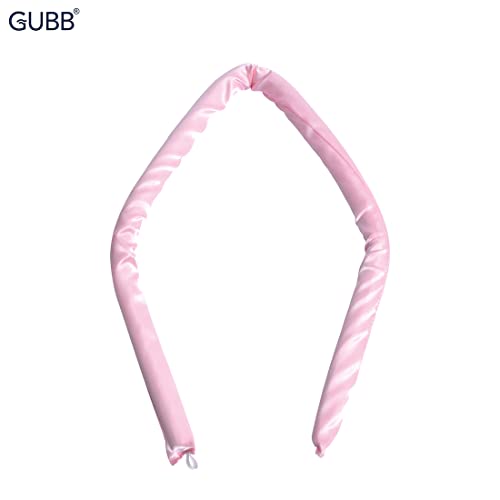 GUBB Heatless Hair Curler - Crafted With Pure Satin For Perfect Bouncy Curls Without Heat - Voluminous & Long Lasting Curls | 1 Hair Ribbon & 2 Scrunchies - Image 4