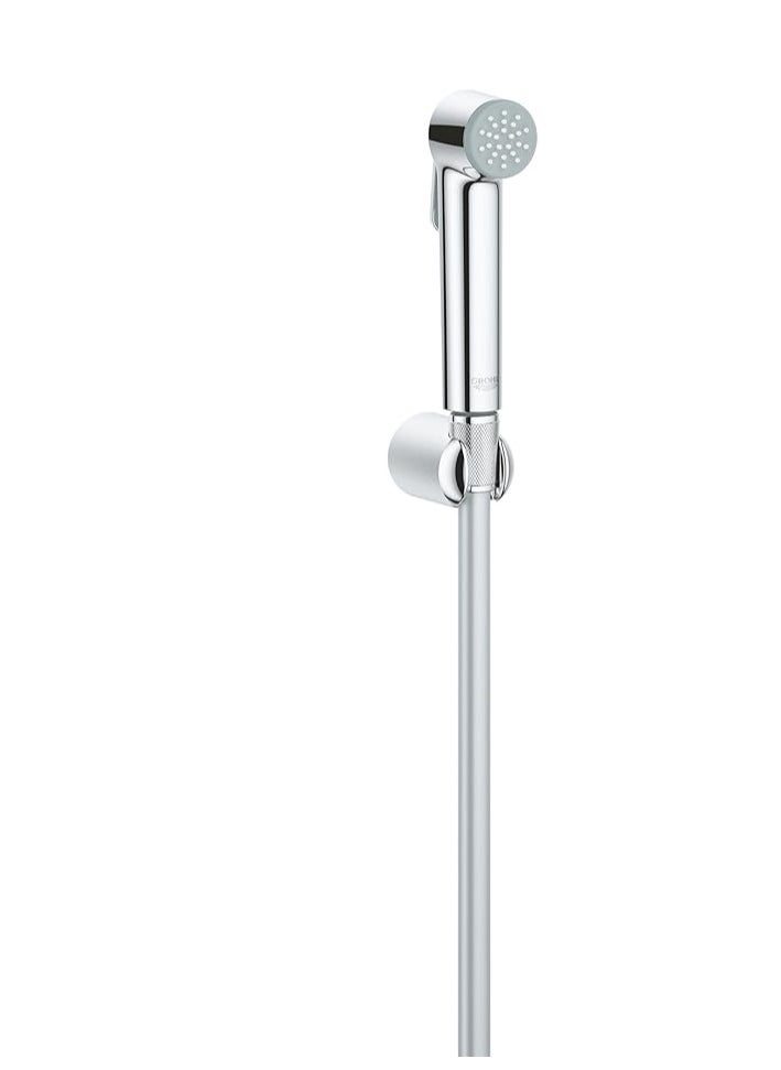 Grohe GROHE Tempesta-F Trigger Spray 30 Wall Holder Set | With Trigger Control Hand Shower / Wall Shower Holder / TwistFree Shower Hose 1250mm | Anti-Limescale System | Easy to Clean | Chrome | 27513001  - Image 1