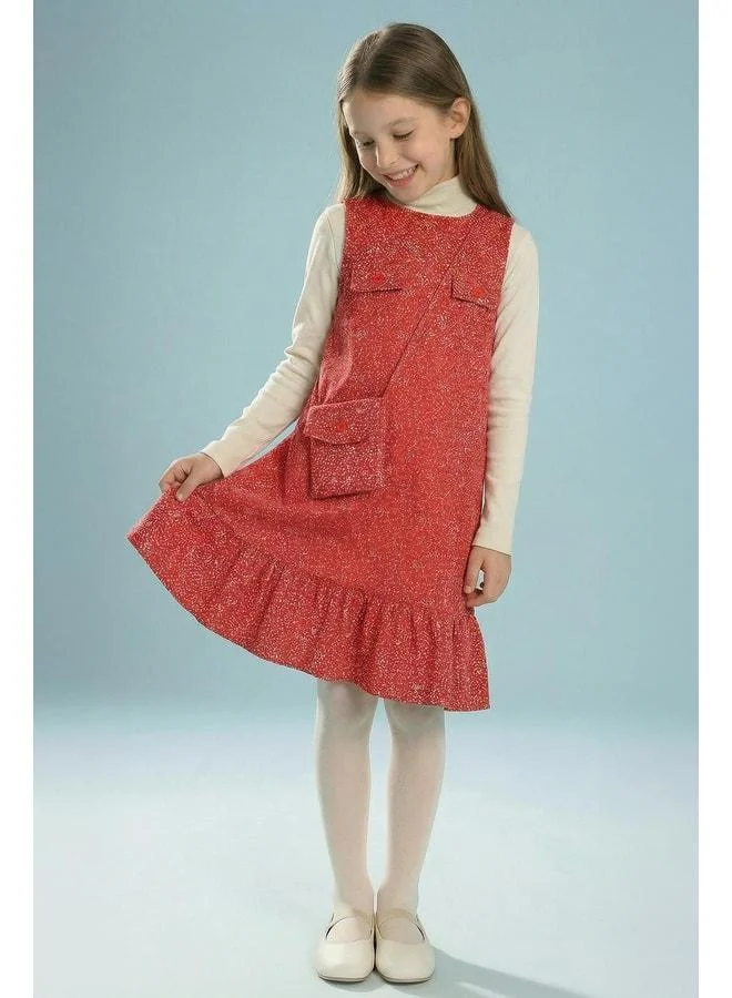 Perendi Girl's Jile Dress with Bag and Badi.