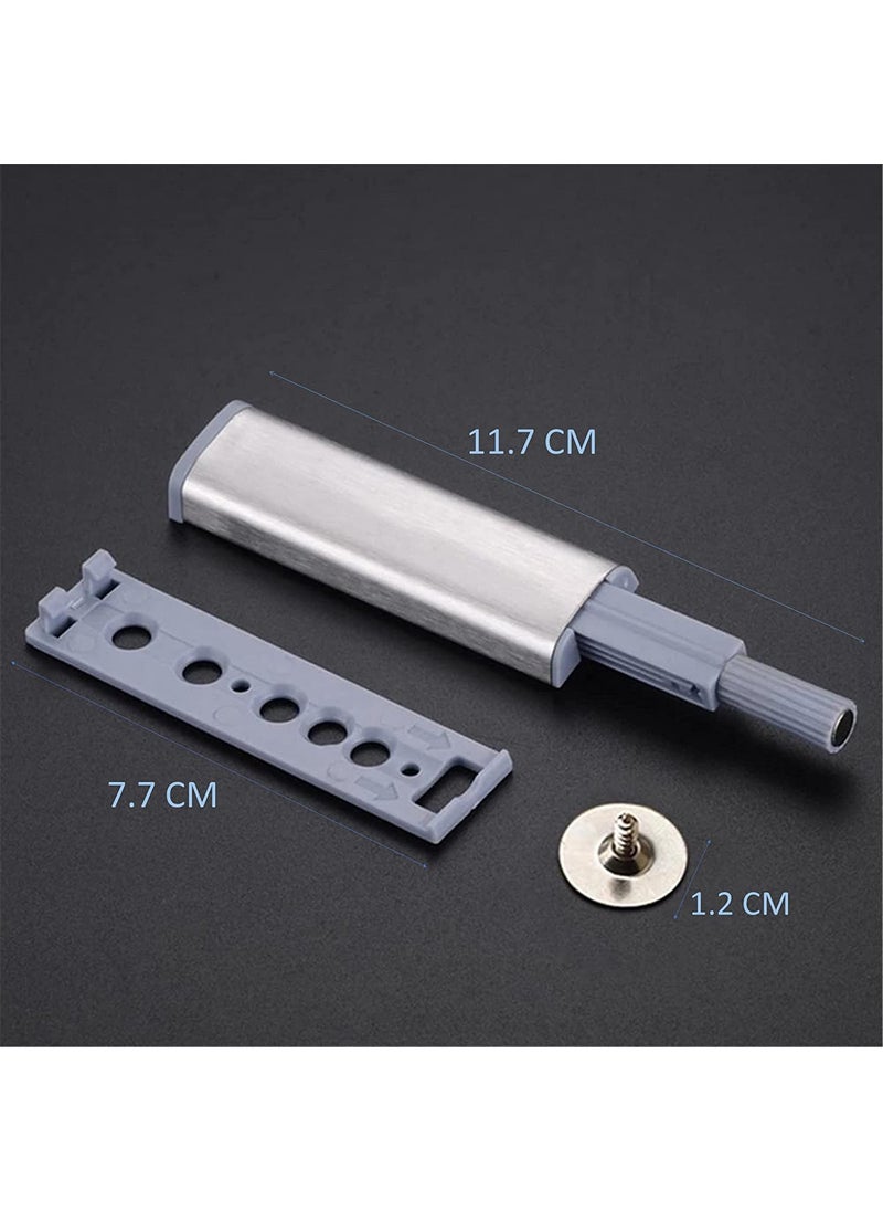 Magnetic Push Latches Push to Open Magnet Touch Latches for Cabinet Drawer Door Design 1 Pack of 10