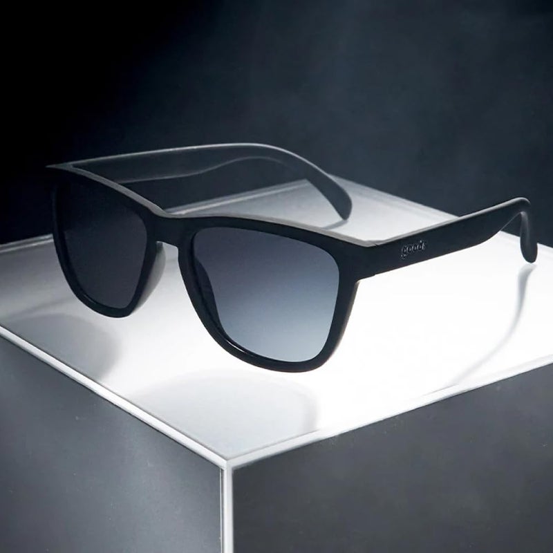 goodr A Unicorn's Calamity Polarized Sunglasses, Medium Sized (OG), Black Solid Frames with Black Non-Reflective Glare Reducing Lenses, UV400 Protection, No Slip, No Bounce - Image 3