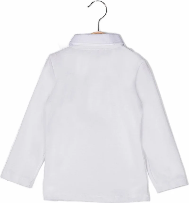 زيلاند Unisex Kids Polo Collar Long Sleeve T-Shirt