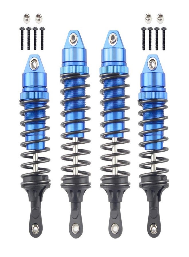 Hosim Shock Absorber Front & Rear, Springs Damper Aluminum Alloy for Traxxas 1/10 Slash 4x4 4WD RC Cars Replacement Upgrades Hop-up Parts (4pcs) - Image 1