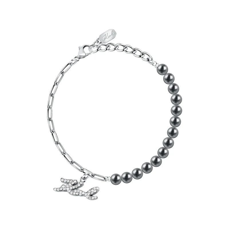 Karl Lagerfeld Klayr10 Pearl Bracelet