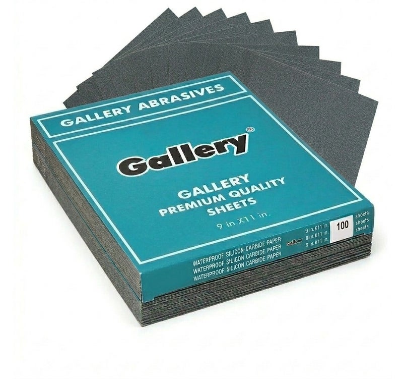 Sand Paper Abrasives Paper 1500-Grit (100 Sheets)
