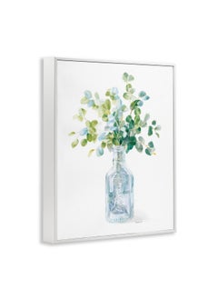 Stupell Industries Stupell Industries Blue Flower Jar Still Life Green Painting, 16x20  - Image 3