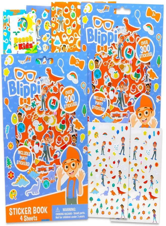 Blippi Stickers for Toddlers - Blippi Party Supplies Bundle with Over 600 Blippi Stickers for Party Favors, Goodie Bags, Potty Training Reward Stickers, Arts and Crafts, More | Blippi Gifts - Image 1
