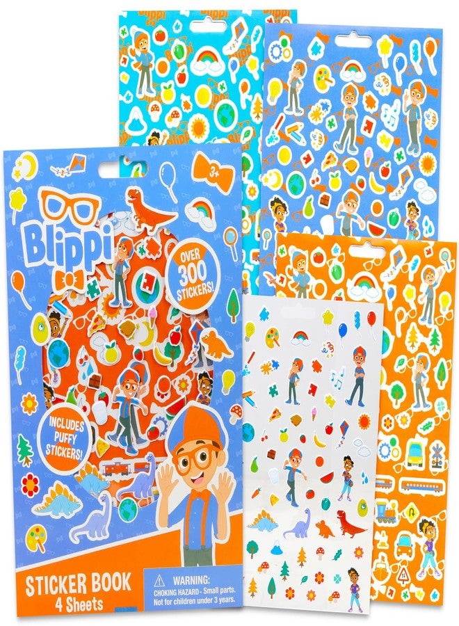 Blippi Stickers for Toddlers - Blippi Party Supplies Bundle with Over 600 Blippi Stickers for Party Favors, Goodie Bags, Potty Training Reward Stickers, Arts and Crafts, More | Blippi Gifts - Image 2