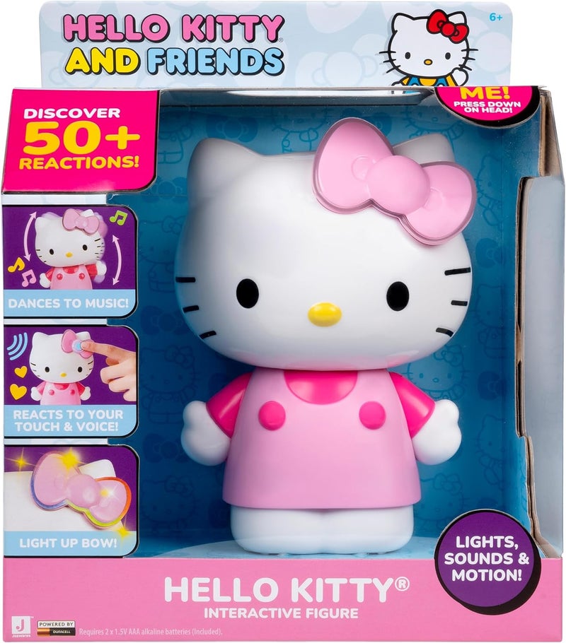 Hello Kitty تمثال هالو كيتي التفاعلي من سانريو هالو كيتي وأصدقائها (10.16 سم) - Image 1