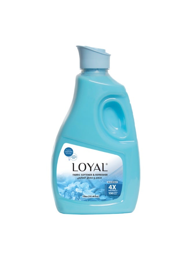 loyal منعم ومجدد الأقمشة بتلات زرقاء 3000 مل - Image 1