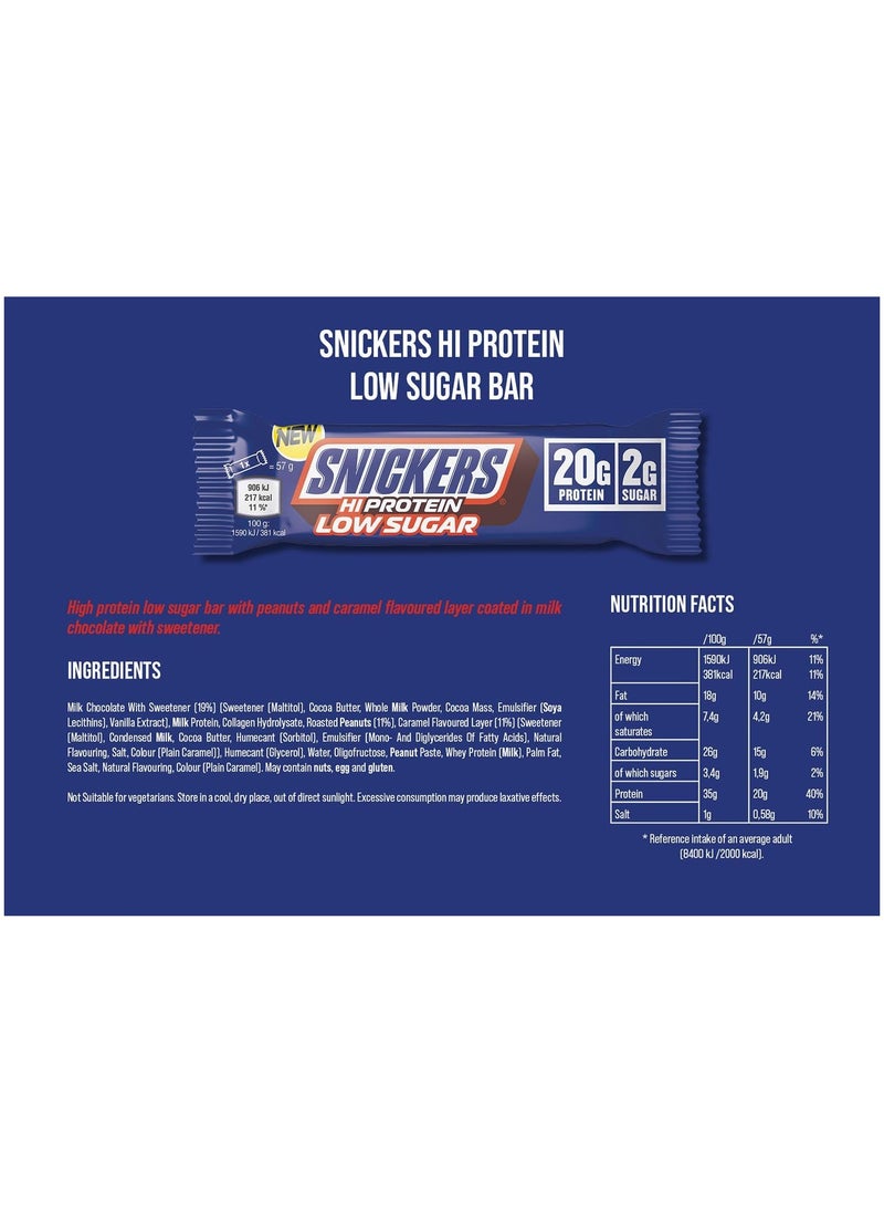 Snickers Snickers Hi Protein Bar 57g Pack of 12  - Image 4
