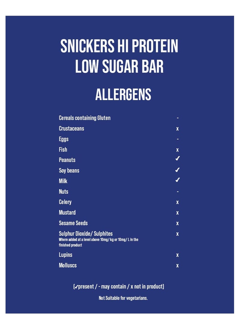 Snickers Snickers Hi Protein Bar 57g Pack of 12  - Image 5