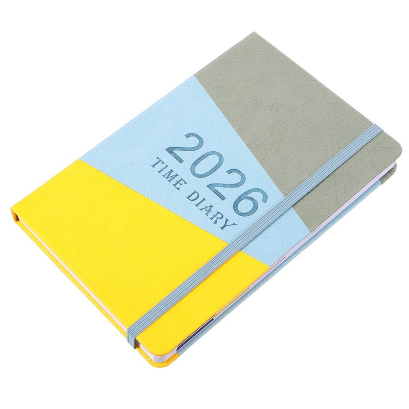 2026 Blue Hardcover Yearly Planner Daily Weekly Monthly Organizer with Calendar - Image 2