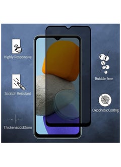 Generic Privacy Screen Protector, Compatible with Samsung Galaxy A25 Anti-Spy Film Protectors [Tempered Glass]  - Image 4