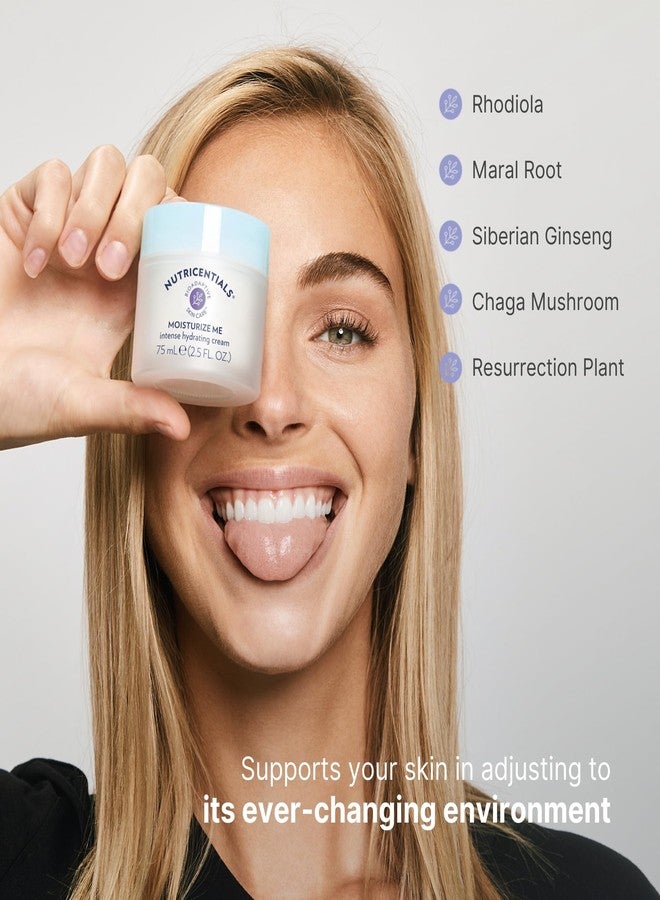 Nu Skin Moisturize Me Intense Hydrate Cream 2.5 fl oz - Nighttime Restoration with Bioadaptive Botanicals, Aloe, Pistachio Nut Oil, and Vitamin E - Wake Up to Refreshed, Soft, Smooth Skin - Image 4