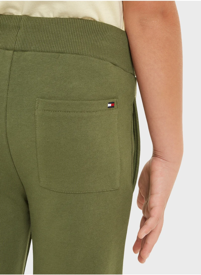 TOMMY HILFIGER Youth Logo Cuffed Sweatpants