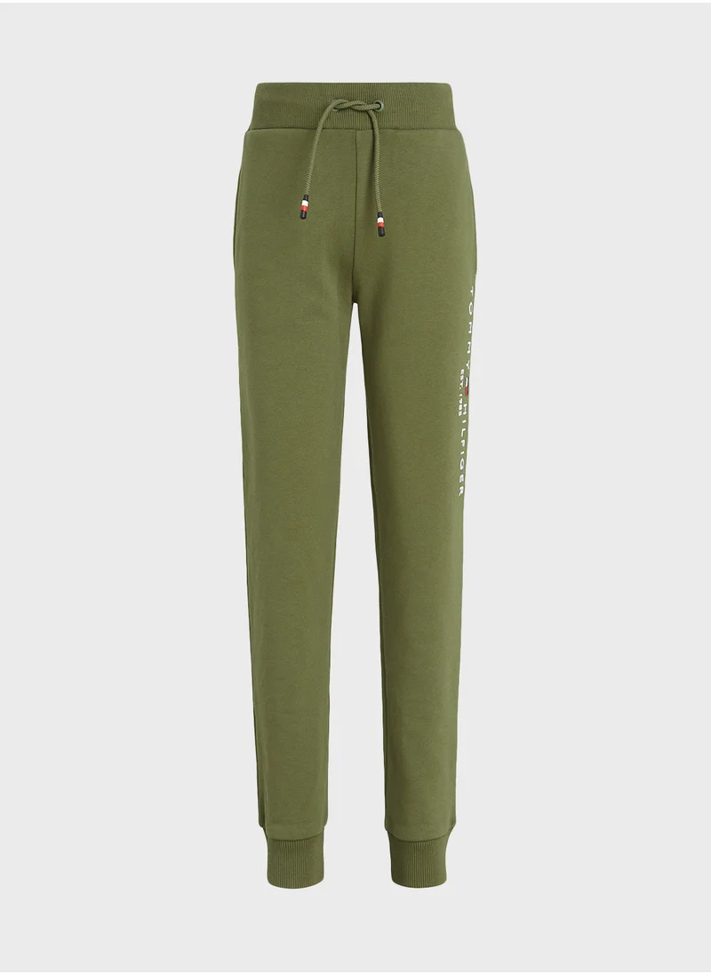 TOMMY HILFIGER Youth Logo Cuffed Sweatpants