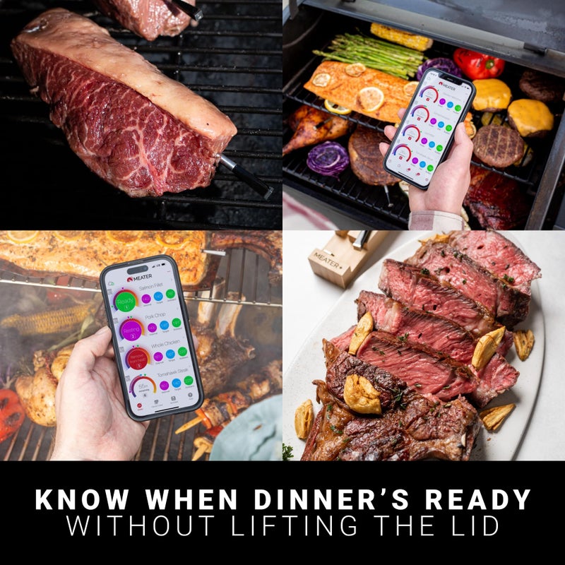MEATER Block: WiFi Smart Wireless Meat Thermometer | 4 Probes, Long Range | Perfect for BBQ, Oven, Grill, Kitchen, Smoker, Air Fryer | Apple Watch, Alexa Compatible | iOS & Android App - Image 3