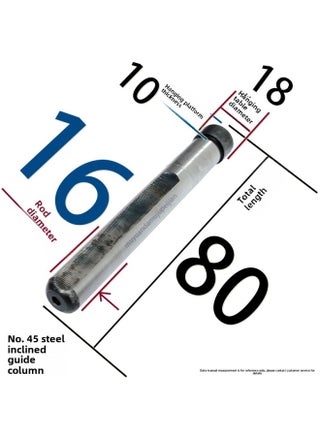 Mold Common Inclined Guide Column Diameter 10 12 14 16 18 20 22 24 25 28 30 35 40-Color:No. 45 Steel Inclined Guide Column 16*80 (hanging Platform 18*10) - pzsku/ZB507A93020E2A6CFEA22Z/45/_/1742978164/0038c7d8-1305-461d-81a8-0cb520541a08