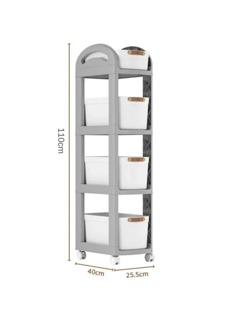 Quesera  4 LAYER  ROLLING ORGANISER WITH DRAWERS AND WHEELS  | Best Price UAE
