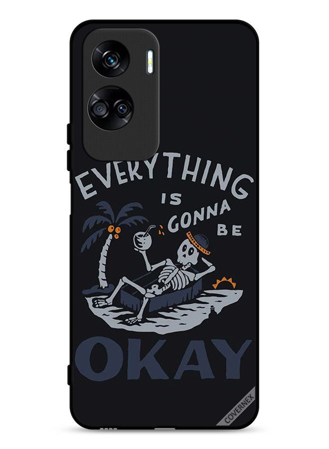 Covernex Honor 90 Lite 5G Protective Case Cover Everything Is Gonna Be Ok - Image 1