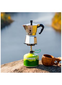 BIALeTTI Moka Express Stove Top Espresso Maker, Makes Real Italian Coffee, Moka Pot 3 Cups, Silver  - Image 5