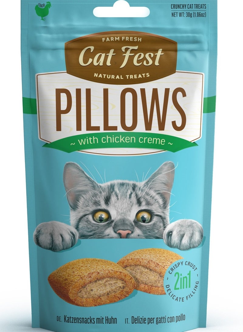 كات فيست وسائد مع كريمة الدجاج [الوزن - 30 جرام] - Image 1