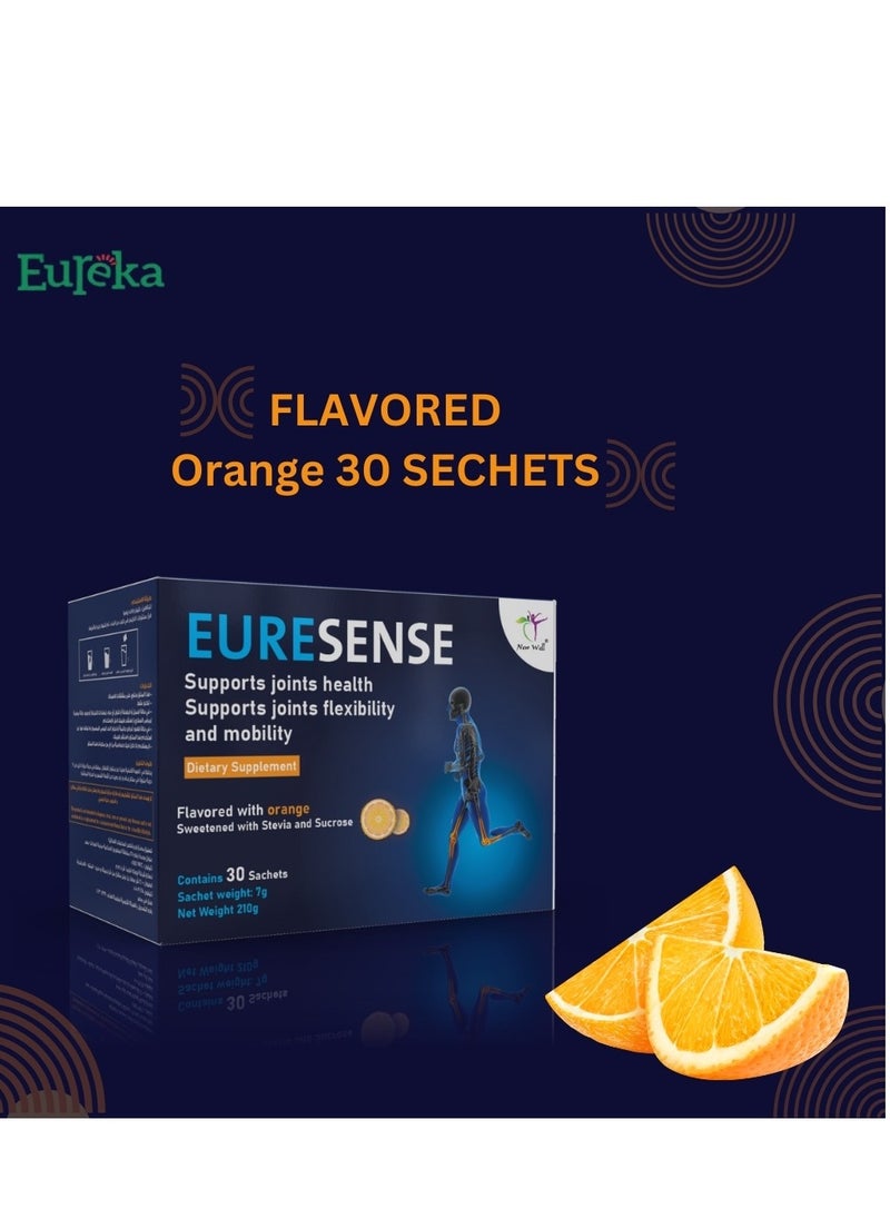 NEW WELL Euresense Box 30 Sachets - Supports elasticity & cushioning in joints  - Image 4