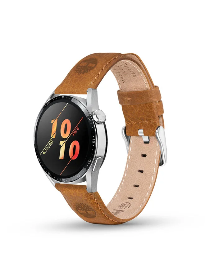 Timberland Timberland Universal Replacement Leather Strap For Men And Women Compatible With Apple Watch Series 3-9 & SE (38-40-41)  & Samsung, Huawei Or Quartz Watch With Lug Width Of 20mm