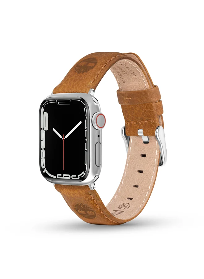 Timberland Timberland Universal Replacement Leather Strap For Men And Women Compatible With Apple Watch Series 3-9 & SE (38-40-41)  & Samsung, Huawei Or Quartz Watch With Lug Width Of 20mm