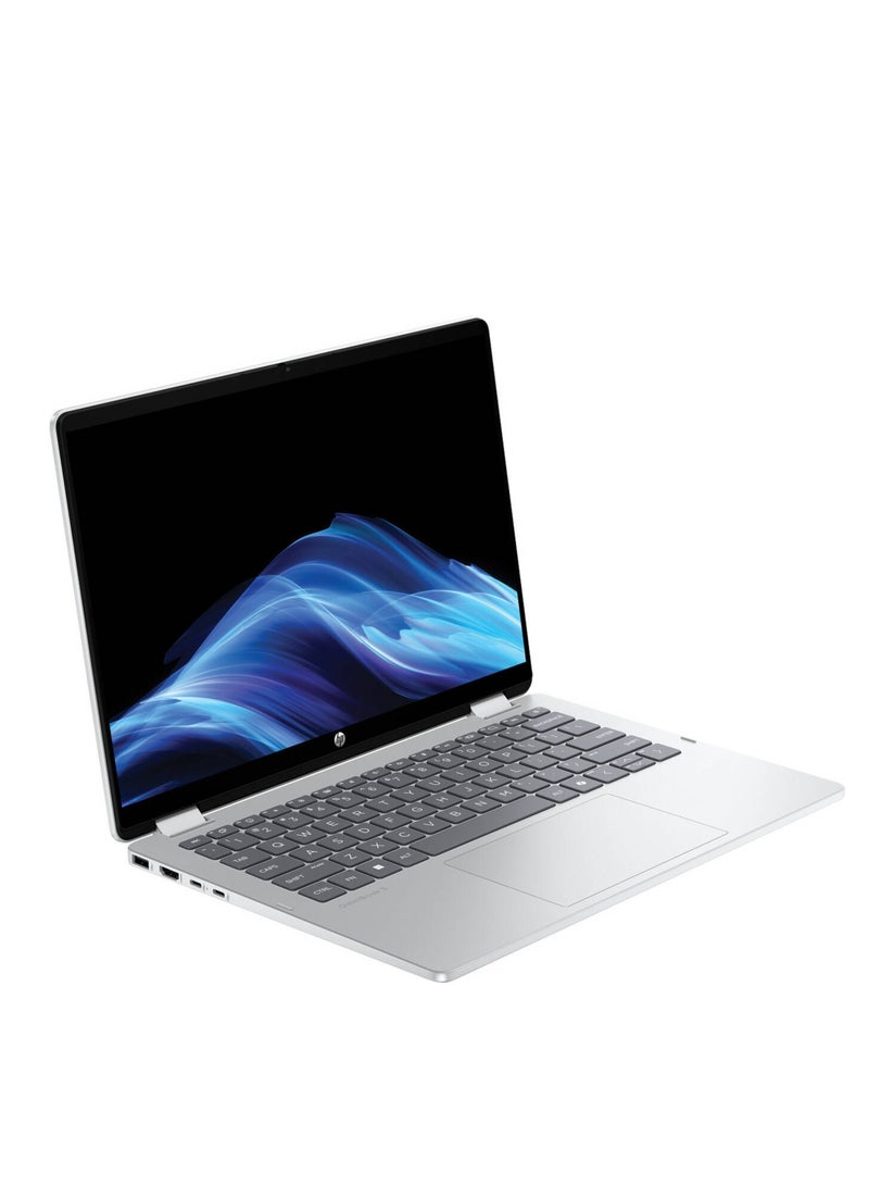 HP (Upgraded Version) OmniBook 5 Flip 14-fp0013dx Laptop With 14-Inch 2K IPS Touch Display, Core 5 120U Processor/8GB RAM/512GB SSD/Integrated Graphics/Windows 11 Home English Silver English Silver - Image 3