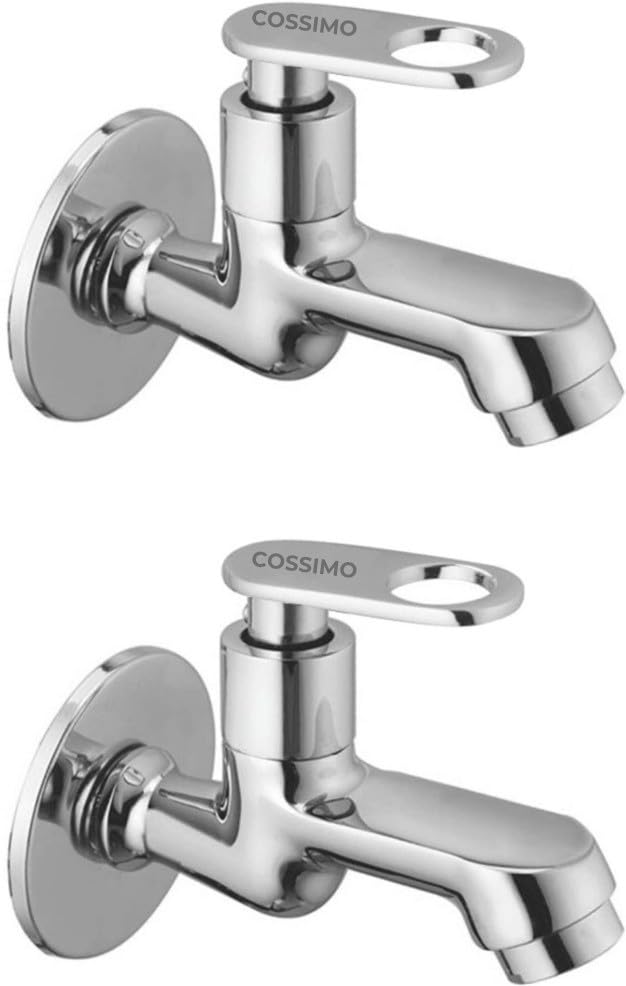 COSWARE COSWARE Full Brass Orio Short Body Bib Tap with Foam Flow Set of 2 - Image 1