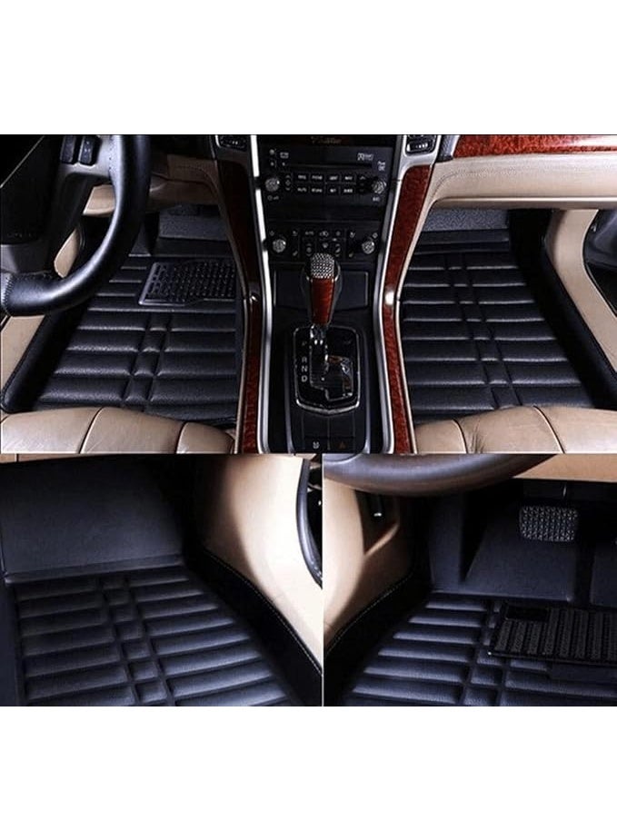 5D Car Floor Mats Set - Custom Fit for Toyota Corolla (2019-2021) - Elegant Design, Heavy-Duty Protection - Image 2