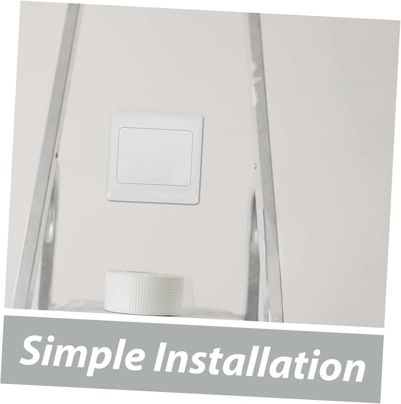 White Electrical Wall Plate Cover Switch Outlet Panel - Image 4