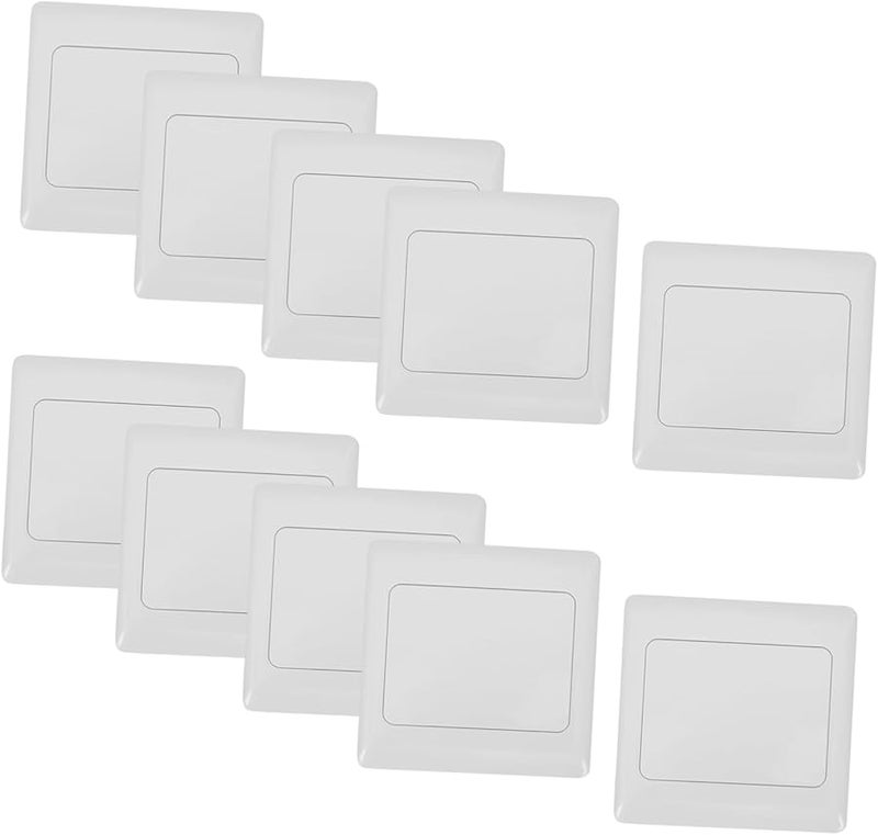 White Electrical Wall Plate Cover Switch Outlet Panel - Image 2