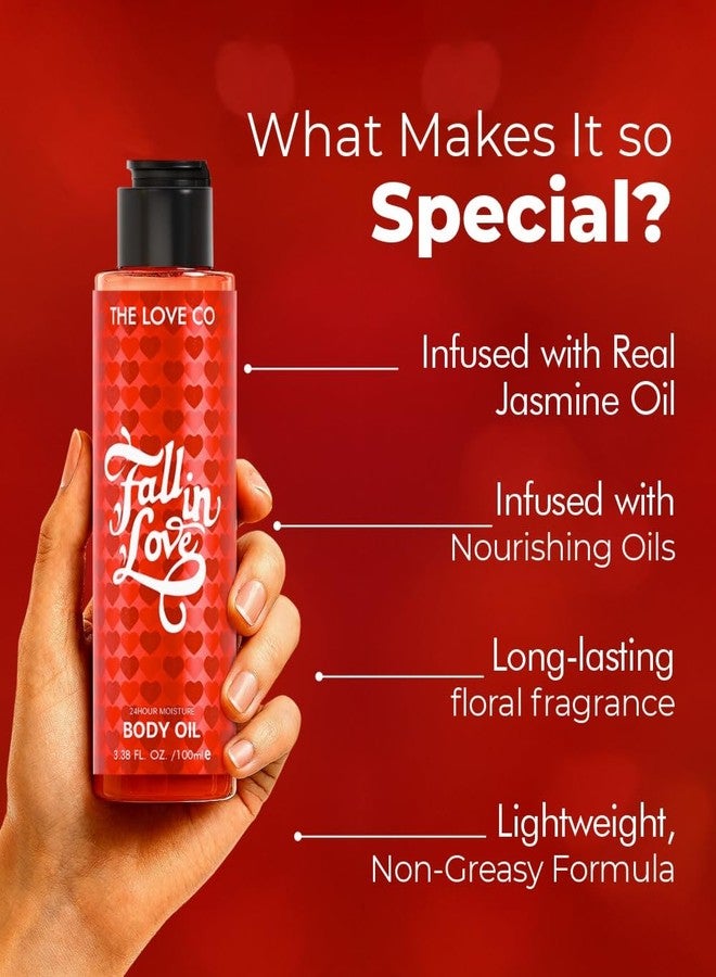 ذا لوف كو. زيت الجسم من ذا لوف كو. | بزيت جوز الهند واللوز والجوجوبا | ترطيب عميق ونضارة للبشرة | تركيبة غير دهنية وسريعة الامتصاص | يقلل الجفاف، وينعم البشرة ويمنحها ملمساً ناعماً | 100 مل (دللي نفسكِ) - Image 4