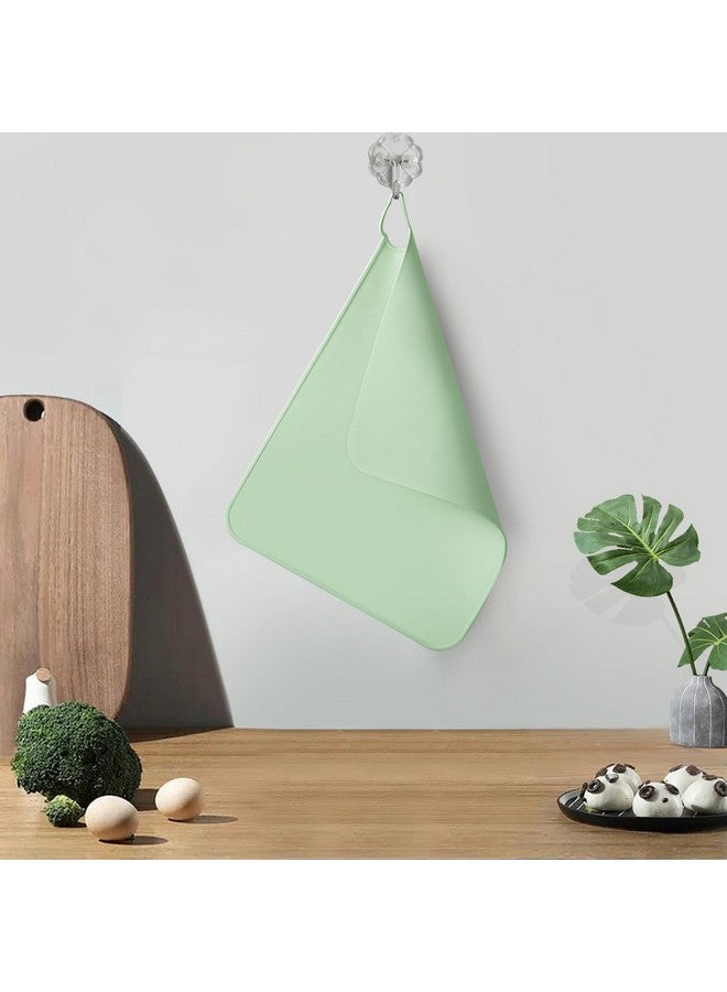 PandaEar 3 Pack Silicone Placemat for Toddlers Kids for Dining Table & Restaurants - Portable Silicone Mat for Baby Eating - Food Grade Non-Slip Baby Table Mat - Image 1